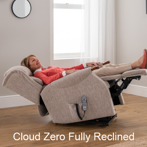 Cloud Zero Recliner Chair Fully Reclined