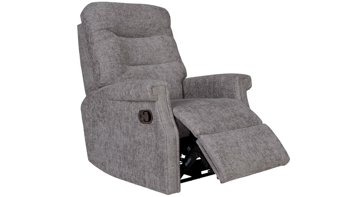 Sandhurst Grande Size Manual Recliner Chair Angled View