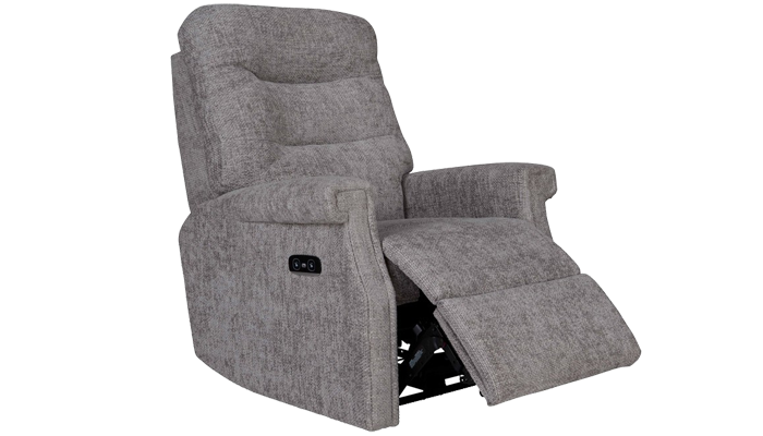 Sandhurst Grande Size Powered Recliner Chair Angled View