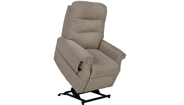 Sandhurst Petite Size Riser Recliner Chair Raised Position