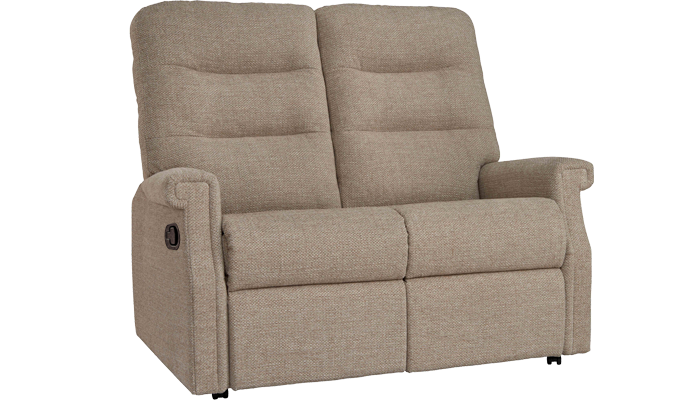Sandhurst 2 Seater Manual Reclining Sofa Angled View
