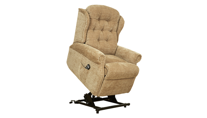 Woburn Petite Riser Recliner Chair in Raised Position