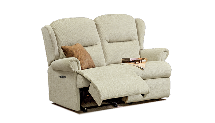 Small Powered Recliner 2 Seater Sofa