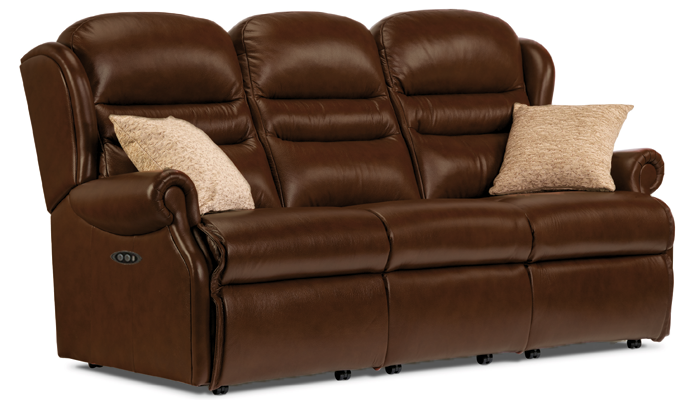 Small Rechargeable 3 Seater Recliner