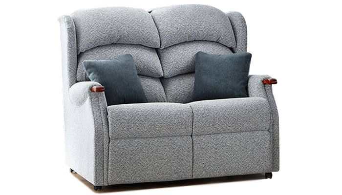 Westbury 2 Seater Sofa Shown in fabric