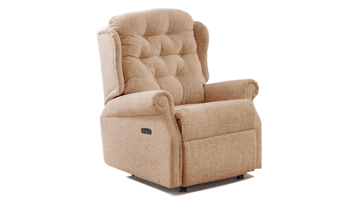 Woburn Grande Electric Recliner Chair in Closed Position