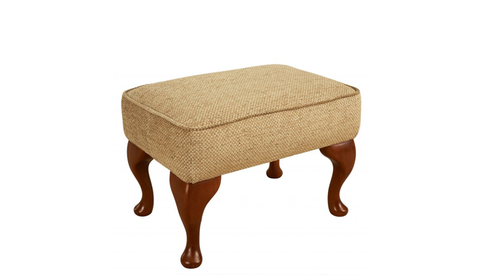 Footstool on Queen Anne Legs