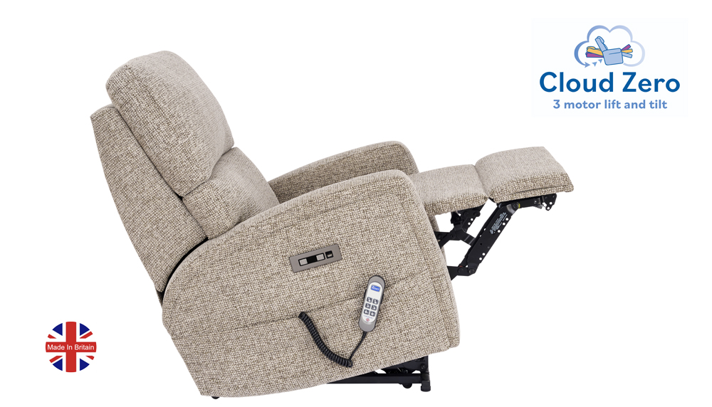 Southwell Standard Size, with footrest fully elevated