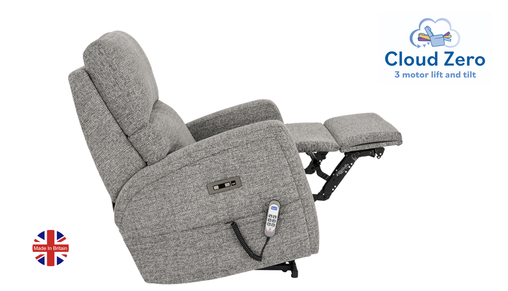 Southwell Grande Size, with footrest fully elevated