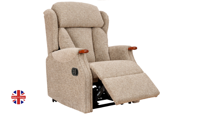 Large size manual recliner chair