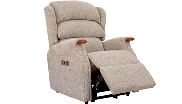 Westbury Standard Size Electric Recliner Chair, operated by touch buttons on the side of the chair