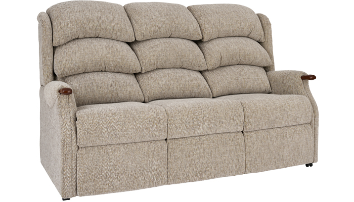 Westbury 3 Seater Sofa Shown in fabric
