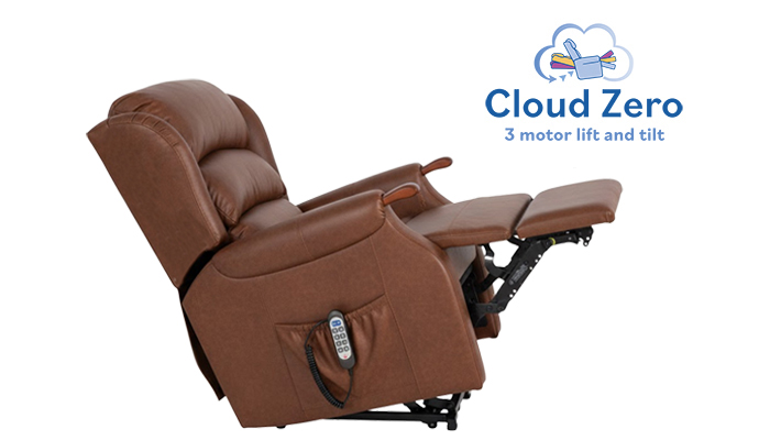 Westbury Grande Cloud Zero Riser Recliner Part Reclined