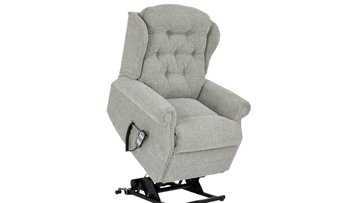 Woburn Standard Riser Recliner Chair in Reclined Position