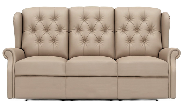 Woburn 3 Seater Manual Reclining Sofa - Standard Size