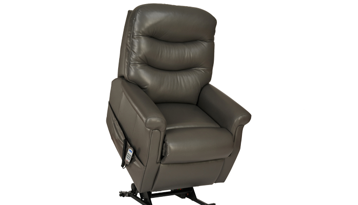 Hollingwell Grande Size Leather Riser Recliner Chair