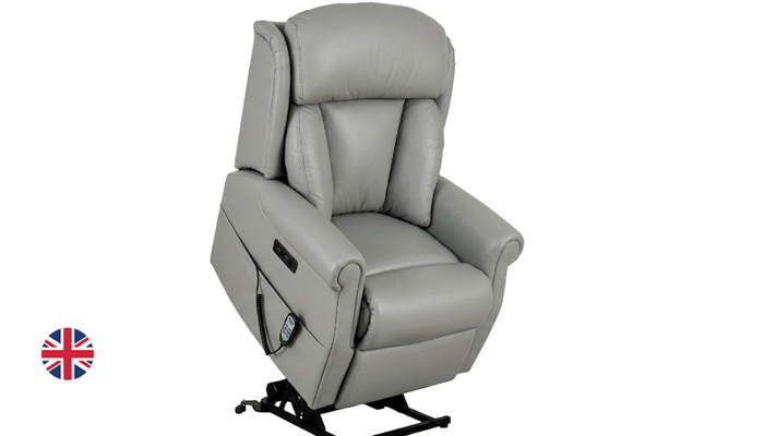 Ashfield Standard Riser Recliner Chair, shown in fully raised position, demonstrating how easy it wo