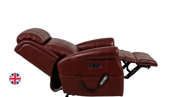 Ashfield Grande Riser Recliner Chair, shown in fully raised position, demonstrating how easy it woul