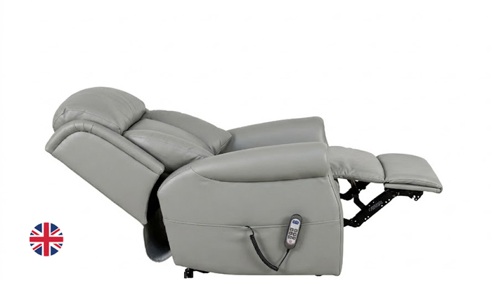 Ashfield Standard Riser Recliner Chair, shown in fully raised position, demonstrating how easy it wo
