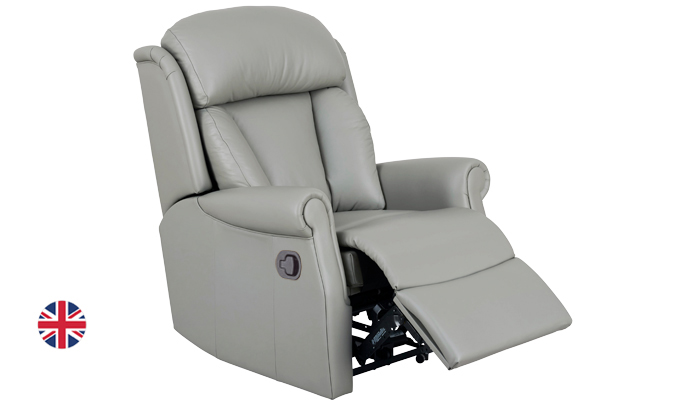 Asfield 2 seater fixed sofa, shown in angled view, showing the arm detailing and side wings.