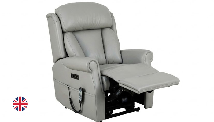 Ashfield Standard Riser Recliner Chair, shown in fully raised position, demonstrating how easy it wo