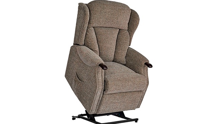 Canterbury Grande Size Riser Recliner In Raised Position