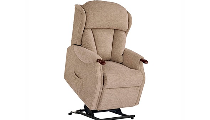 Canterbury Standard Size Riser Recliner In Raised Position