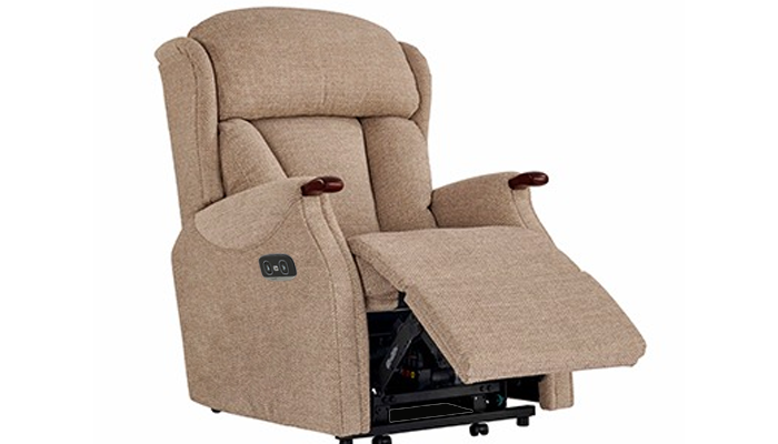 Canterbury Electric Recliner Part Reclined