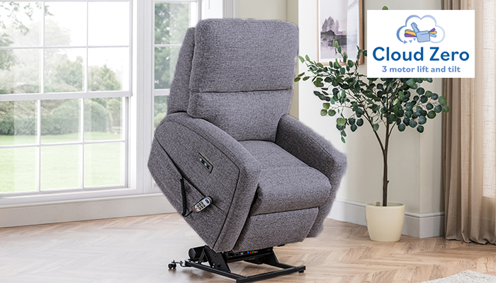 Southwell Grande Size, with footrest fully elevated