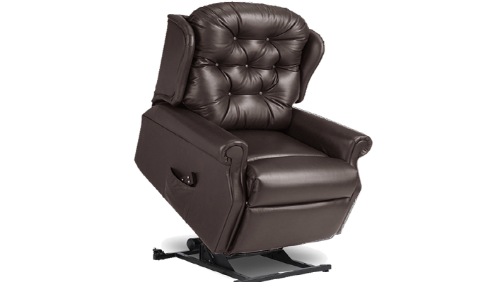 Woburn Riser Recliner In Raised Position - Petite Size