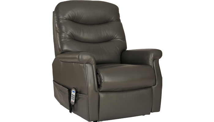 Hollingwell Grande Size Leather Riser Recliner Chair