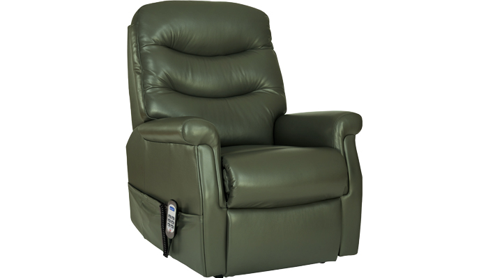 Hollingwell Petite Riser Recliner Seated Position - Leather