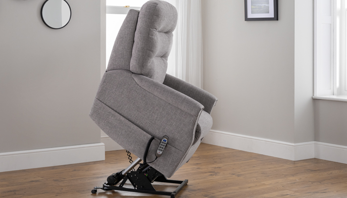 Sandhurst Grande Size Cloud Zero Riser Recliner Raised Position