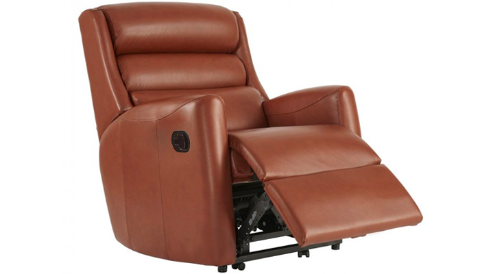 Petite size Manual Recliner Chair available in a wide range of leathers