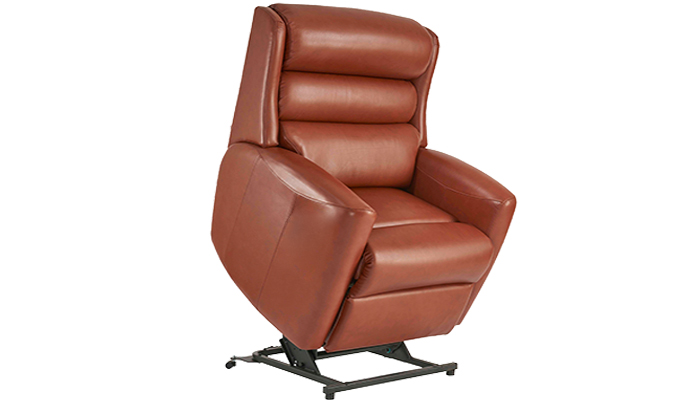 Somersby Petite Size Cloud Zero Riser Recliner in Raised Position