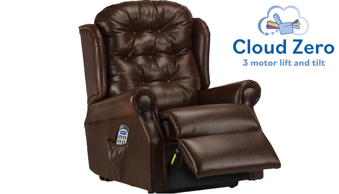 Woburn Cloud Zero Riser Recliner Chair - Grande Size