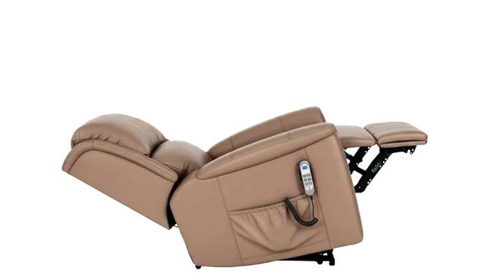 Farndon Leather Riser Recliner Chair Standard Size - in Real Leather