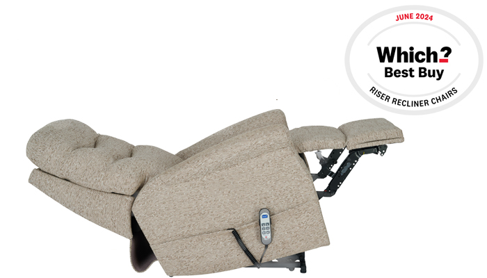 Celebrity Hollingwell Cloud Zero Riser Recliner - Fully Reclined - Std Size