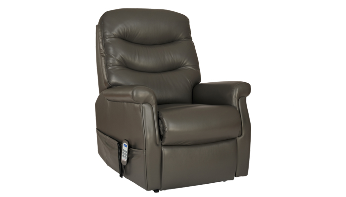 Hollingwell Grande Size Leather Riser Recliner Chair
