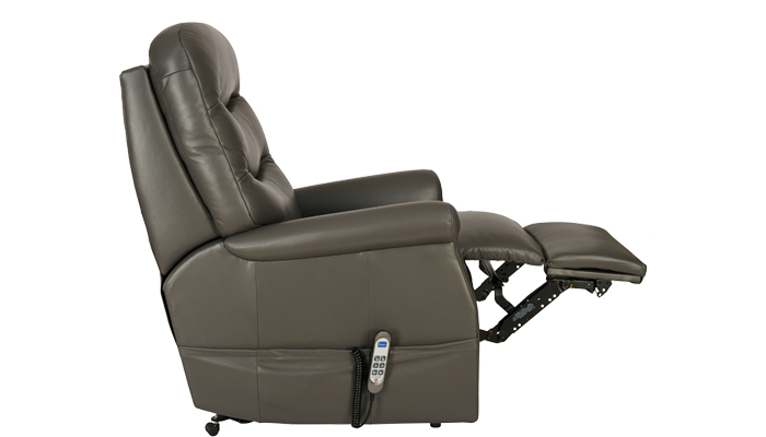 Hollingwell Petite Size Leather Riser Recliner Chair