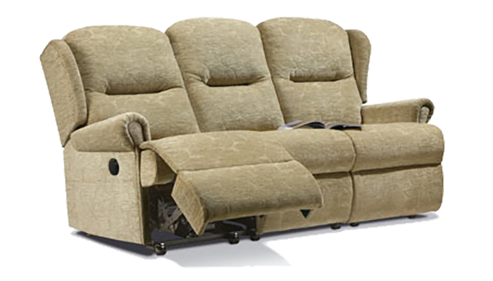 Small Powered Recliner 3 Seater Sofa