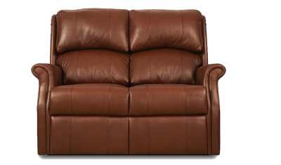 Regent 2 Seater Reclining Sofa Front View