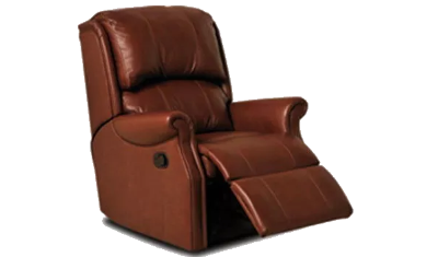 Regent Grande Size Reclining Chair Angled View