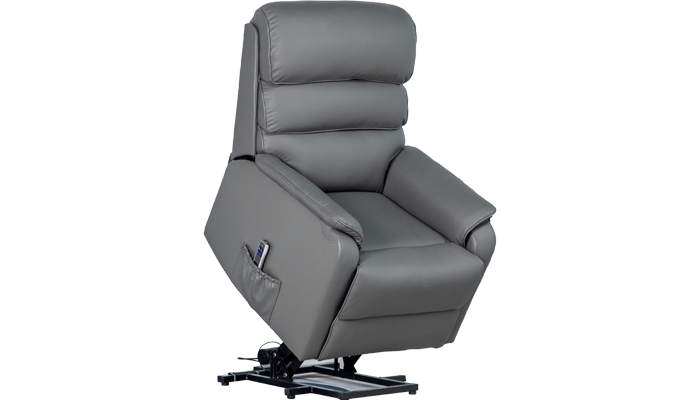 Savoy Riser Recliner Grey Raised Position