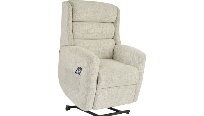 Somersby Grande Size Riser Recliner in Raised Position