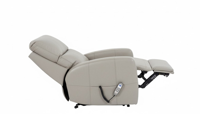 Petite Size Riser Recliner Chair, in the up Position
