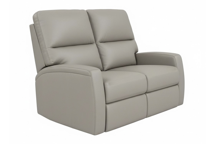 2 Seater Electric Recliner sofa in Angled View