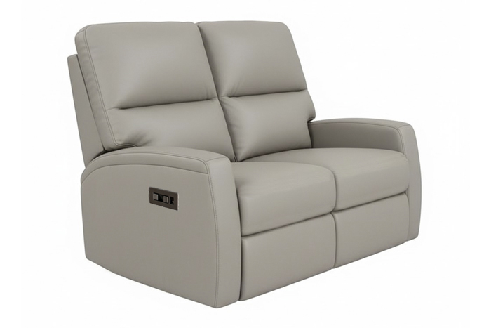 3 Seater Electric Recliner sofa in Angled View