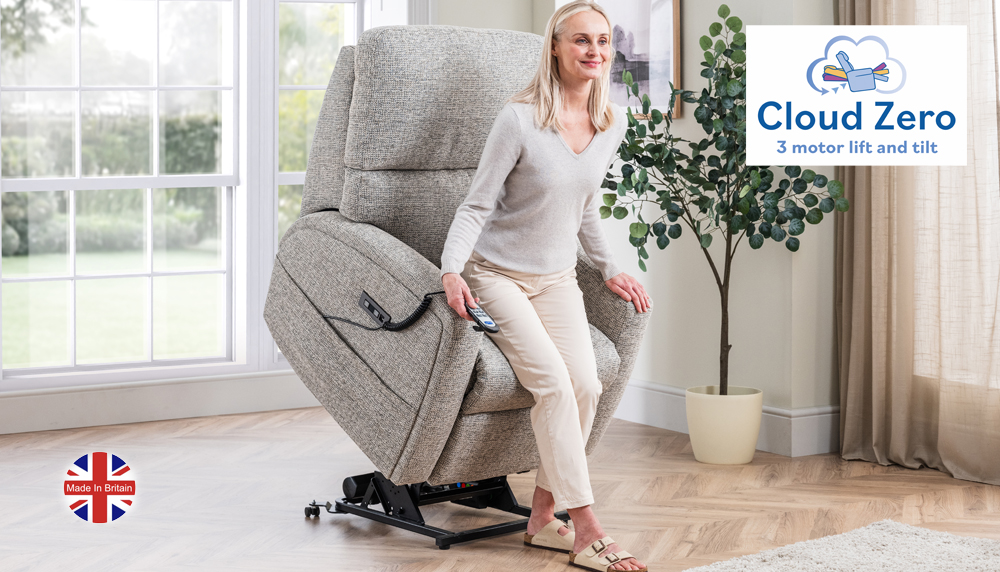 Southwell Petite Size, with footrest fully elevated