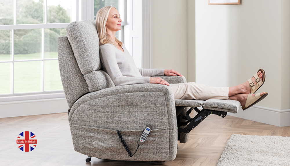 Southwell Petite Size, in raised standing position